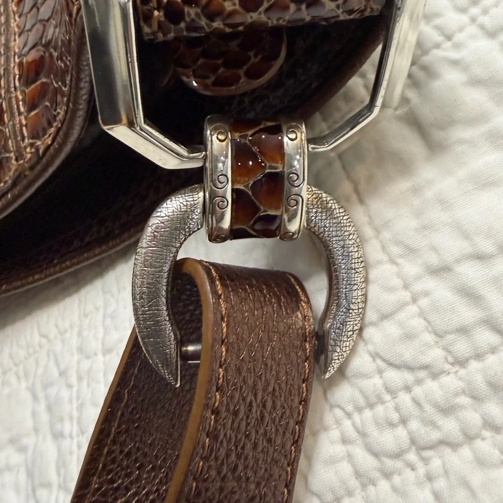 Brighton Leather Hobo Purse
